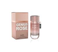 EMPER Genius Rose Pour Femme 100ML - Elegant Women’s Eau De Parfum, Fresh Floral Scent, Long-Lasting Fragrance, Ideal for Daily Wear and Special Occasions