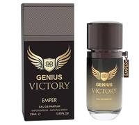EMPER Genius Victory Eau de Parfum for Men 25ML | Bold & Masculine Fragrance | Long-Lasting Woody & Spicy Scent | Compact Travel-Size Bottle | Premium Men’s Perfume for Daily Wear