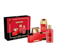 EMPER Lady Presidente 3-in-1 Gift Set for Women | Body Mist & Perfume Collection | Long-Lasting Floral & Fruity Fragrance | Elegant Dual & Travel-Size Bottles | Perfect Women’s Perfume Gift Set