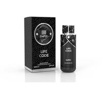 EMPER Life Code Pour Homme Eau de Parfum 100ML - Elegant, Long-Lasting Fragrance for Men - Premium Scent for Daily Wear - Sophisticated Perfume for Modern Men