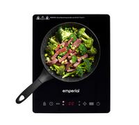 Emperial Electric Induction Hob Cooker Portable Digital Touch 2000W in Black Emperial Black