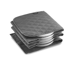 Emperial Electric Plate Warmer | 12 Plate Heater for Warming Dinner Plates up to 75°C | Folding Compact Design | Ideal for Sunday Lunch, Christmas & Entertaining | 200W, Grey