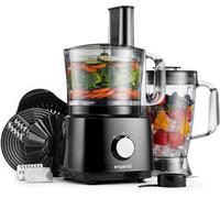 Emperial Food Processor And Blender - Multifunctional Juicer, Shredder, Slicer, Emulsifier & Grater With 2 Speeds & Pulse Function