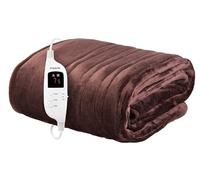 Emperial Luxury Heated Blanket | Electric Blanket | Extra Large Heated Throw with Digital Remote, 9 Heat Settings & 9hr Timer, Machine Washable Fleece - 160cm x 130cm