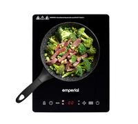 Emperial Single Induction Hob Portable Digital Cooktop Electric Hot Plate with Touch Control 2000W