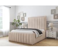 Emperor Bed Frame Comfort Beds Light Sand Double