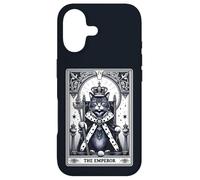 Emperor Cat Tarot Card Funny Kitty Gothic Mystical Case for iPhone 17
