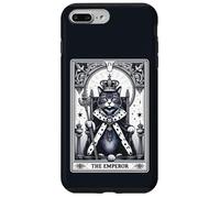 Emperor Cat Tarot Card Funny Kitty Gothic Mystical Case for iPhone 7 Plus/8 Plus