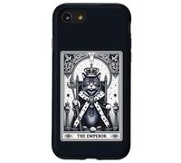 Emperor Cat Tarot Card Funny Kitty Gothic Mystical Case for iPhone SE (2020) / 7/8