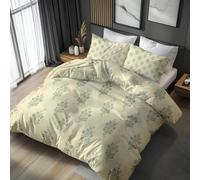 Emperor Duvet Cover Set Country Leaf, Reversible Bedding Set