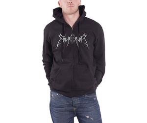 Emperor In The Nightside Eclipse 2011 Official Mens New Black Zipped Hoodie