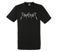 Emperor Logo Black Mens Tshirt Men Rock Band Tee Shirt(XX-Large)