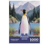 Emperor Penguin 1000 Piece Jigsaw Puzzles for Adults Perfect for Relaxation Jigsaw Puzzle Animal Home Decoration for The Whole Family 70x50cm/1000pcs