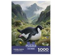 Emperor Penguin 1000 Piece Jigsaw Puzzles for Adults with Extra Fun Challenges Jigsaw Puzzle Animal Home Decors for The Whole Family 38x26cm/1000pcs