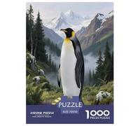 Emperor Penguin 1000 Piece Puzzle Games for Adults Educational Games Jigsaw Puzzle Animal Home Decoration for Adults Gifts 70x50cm/1000pcs