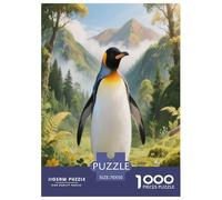 Emperor Penguin 1000 Piece Puzzle Games for Adults Fun, Challenging & Brainteasing Jigsaw Puzzle Animal Home Decoration for The Whole Family 70x50cm/1000pcs