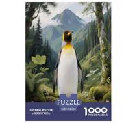 Emperor Penguin 1000 Piece Puzzle Games for Adults Perfect for Relaxation Jigsaw Puzzle Animal Home Decoration for The Whole Family 70x50cm/1000pcs