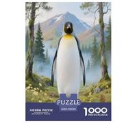 Emperor Penguin 1000 Piece Puzzle Games for Adults Perfect for Relaxation Jigsaw Puzzle Animal Home Decors for Boys And Girls 70x50cm/1000pcs
