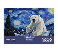 Emperor Penguin 1000 Pieces Wildlife Paper Jigsaw Puzzle Colourful Beautiful Decoration for Adults And Kids 70x50cm/1000pcs