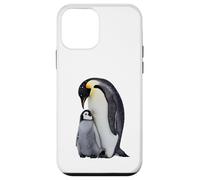 Emperor Penguin Chick and Parent Cute Bird Design Case for iPhone 12 mini