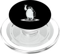 Emperor Penguin Punk Rock Rocker Heavy Metal PopSockets PopGrip for MagSafe