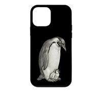 Emperor Penguins and Chick Vintage Art Case for iPhone 12 mini