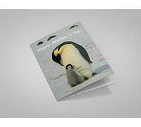 Emperor Penguins Happy Mother's Day Greeting Card GC006