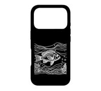 Emperor Red Snapper Line Art Aquarist Case for iPhone 17 Pro