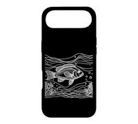 Emperor Red Snapper Line Art Aquarist Case for iPhone Air