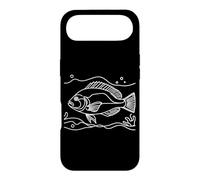 Emperor Red Snapper Line Art Aquarist Case for iPhone Air
