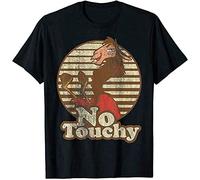 Emperor's New Groove Kuzco Llama No Touchy T-Shirt T-Shirt Vintage Men Gift Tee Black