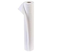 Empire 40 Metres White Couch Roll Hygiene, Massage Table Beauty Environment, Professional Paper Roll Individually Wrapped Tear Off Perforation - 20” / 500mm wide - 40 Metres (12 Rolls, Premium White)