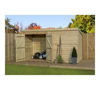 Empire 4000 Pent 9x6 double door left