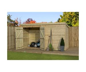 Empire 4000 Pent 9x6 double door left