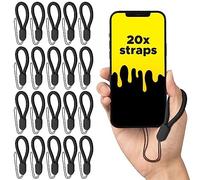 Empire Adjustable Finger Lanyard Strap - 12cm, Pack of 20, Compatible with Flashlights, Keychains, Smartphones, USB Drives, MP3, MP4, Mini Cameras