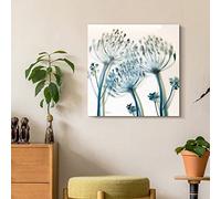 Empire Art Direct Frameless Free Floating Tempered Glass Panel Graphic Wall Art Ready to Hang, 24" x 24", Unfocused Beauty 2