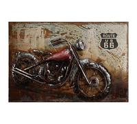Empire Art Direct Motorcycle Iron Wall Art, 3D Metallic Hand Painted Sculpture,Ready to Hang,Living Room, Bedroom & Office