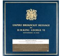 Empire Broadcast Message By H.M.King George VI - 3rd September 1939 (The King's Speech) (Luxury Box Set)