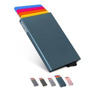 Empire Card Holder | Slim Wallet for Men & Women, RFID/NFC Blocking Minimalist Front Pocket Wallet, Durable & Stylish, Perfect Father’s Day Gift, Small Credit Card Holder (Navy Sapphire)