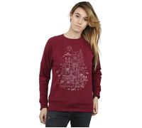 Empire Christmas Sweatshirt Star Wars Burgundy XXL