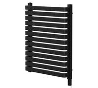 Empire Colore Vertical Electric Single Panel Radiator | Matt Black | Mild Steel | 756mm x 600mm