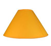 Empire Cotton Coolie Lamp Shades for Table Lamps and Pendant Ceiling Lights - 30cm Dia Cream (Mustard)