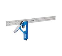 Empire Level E280M 16-Inch Heavy Duty Professional Combination Square with Etched Stainless Steel Blade, Metric Graduations and True Blue Vial