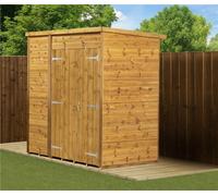 Empire Sheds Empire 2000 Pent 6x4ft Wooden Garden Shed Door Le Side Panel, Green