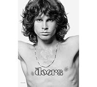 Empire Poster Flag Jim Morrison - Black and White, 75 cm by 110 cm