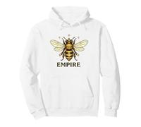 Empire Queen Bee Crown Honey Bee Pullover Hoodie