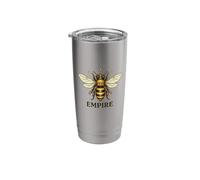 Empire Queen Bee Crown Honey Bee Stainless Steel Insulated Tumbler