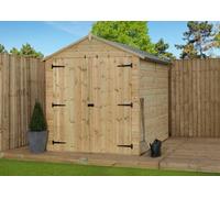 Empire Sheds Empire 9500 Premier Apex Shed Double Door 6X12