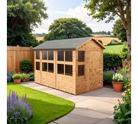 Empire Sheds Empire Apex Potting Shed 6X10 Single Door