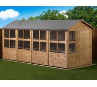 Empire Sheds Empire Apex Potting Shed 6X16 Single Door